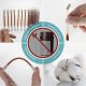 100 Iodine Swabs Individually Wrapped Disposable Supplies Medical Iodine Swabs for Nose Care