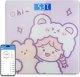 Digital Smart BMI Digital Scale,Bluetooth Body Weight Bathroom Scale with iOS, Android APP,Wireless Body Composition Monitor Analyzer for Tracking Health(Purple)
